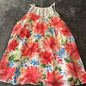 NAIF Floral Women's Top - Red, Green, Blue